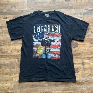 Eric Church 2012 The Blood Sweat and Beer Tour Concert Official T-Shirt Medium
